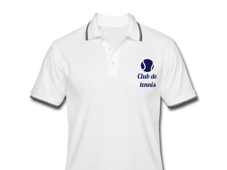 Maillot tennis best sale de table personnalisé